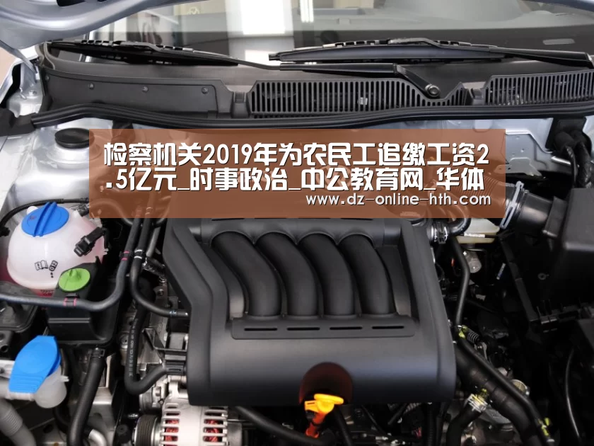检察机关2019年为农民工追缴工资2.5亿元_时事政治_中公教育网_华体会app(图1) 华体会app